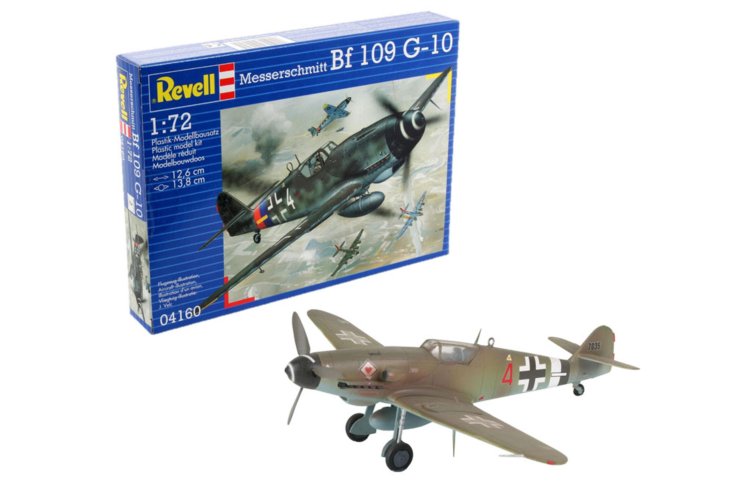 1:72 Revell 04160 Messerschmitt Bf 109 G-10 - Rev04160 2 - REV04160