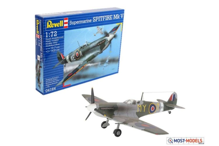 1:72 Revell 04164 Spitfire Mk.V - Rev04164 kmw spitfire mk v 1 - REV04164