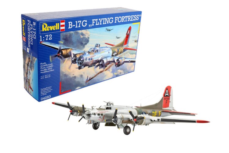 1:72 Revell 04283 B-17G Flying Fortress - Rev04283 a b 17g flying fortress revell modelbouwpakket 04283 b 17g flying fortress 01 1 - REV04283