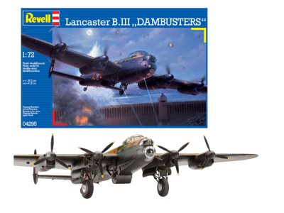 1:72 Revell 04295 Avro Lancaster DAMBUSTERS - Rev04295 km lancaster dam buster - REV04295