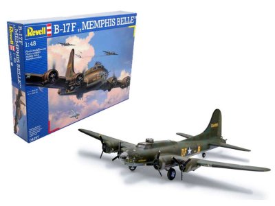 1:48 Revell 04297 B-17F Memphis Belle - Rev04297 kmw b17 memphis belle 1 - REV04297