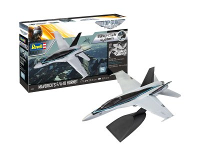 1:72 Revell 04965 Maverick's F/A-18 Hornet "Top Gun" - Easy Click System - Rev04965 kmpw f a 18 hornet top gun - REV04965