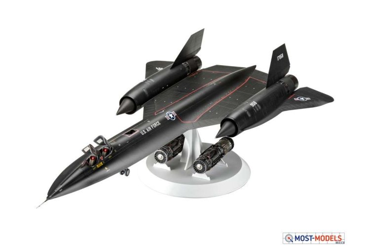 1:48 Revell 04967 Lockheed SR-71 A Blackbird Plane - Rev04967 lockheed sr 71 a blackbird 02 - REV04967