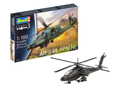 1:100 Revell 04985 AH-64A Apache - Rev04985 ah 64a apache 01 - REV04985