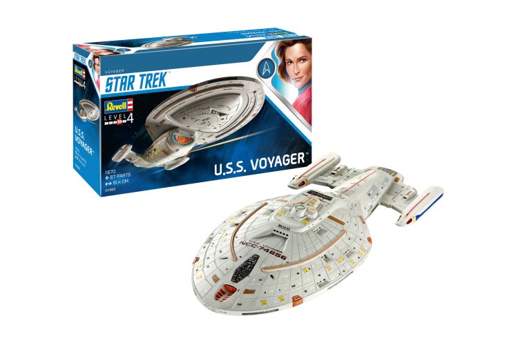 1:670 Revell 04992 U.S.S. Voyager - Star Trek - Rev04992 mkpw uss voyager 1 - REV04992