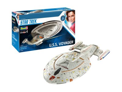 1:670 Revell 04992 U.S.S. Voyager - Star Trek - Rev04992 mkpw uss voyager - REV04992