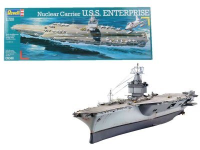 1:720 Revell 05046 Nuclear Carrier - U.S.S. Enterprise - Rev05046 - REV05046