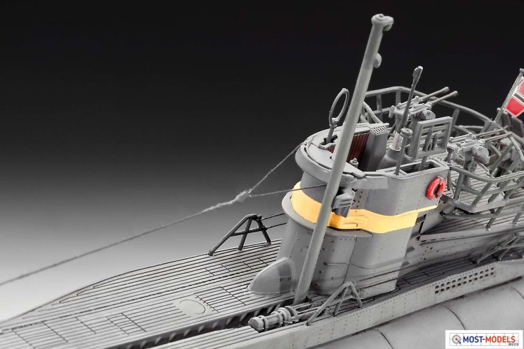 1:144 Revell 05100 German Submarine TYPE VII C/41 Atlantic Version - Rev05100 3 - REV05100