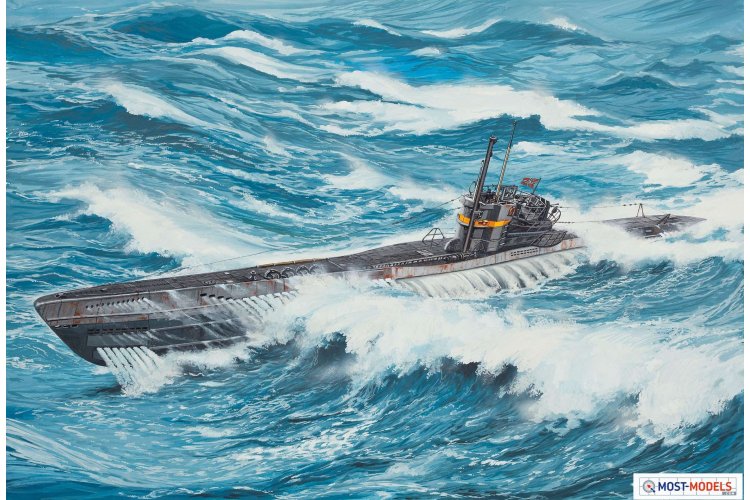 1:144 Revell 05100 German Submarine TYPE VII C/41 Atlantic Version - Rev05100 4 - REV05100