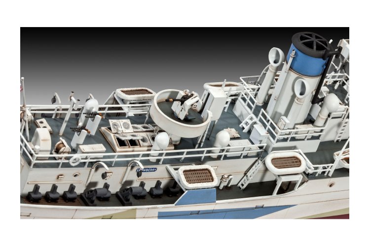 1:144 Revell 05132 Flower Class Corvette - HMCS Snowberry - Rev05132 flower class corvette hmcs snowberry 04 - REV05132