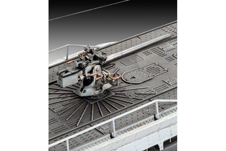 1:72 Revell 05166 German Submarine Type IX C - U67 or U154 - Rev05166 d05 german submarine type ix c - REV05166