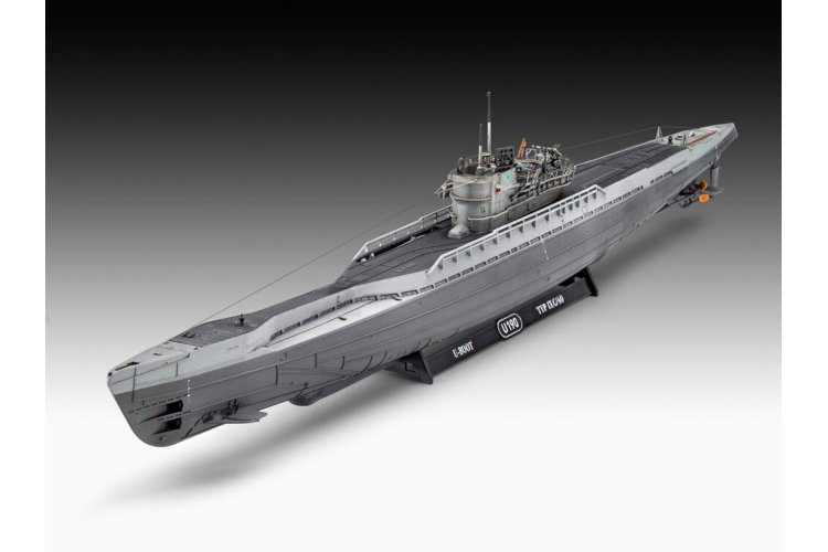 1:144 Revell 05167 Duitse Submarine Type IX C/40 (U190) - Duikboot - Rev05167 5 - REV05167