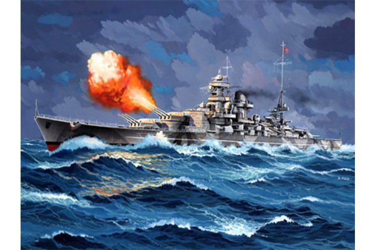 1:1200 Revell 05181 Battleship Gneisenau - Rev05181 6 - REV05181