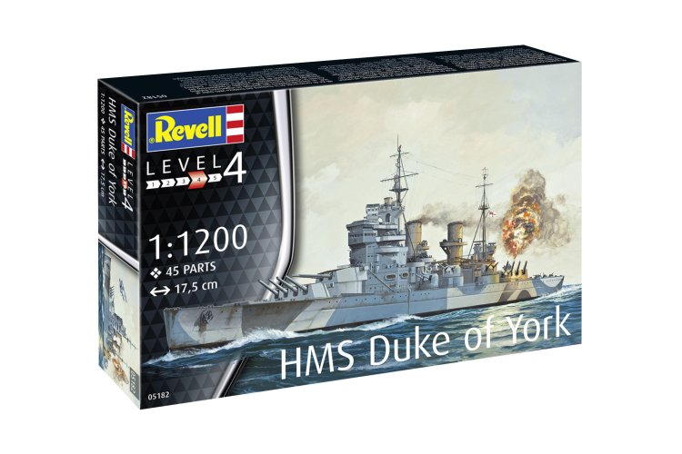 1:1200 Revell 05182 Battleship HMS Duke of York - Rev05182 9 - REV05182