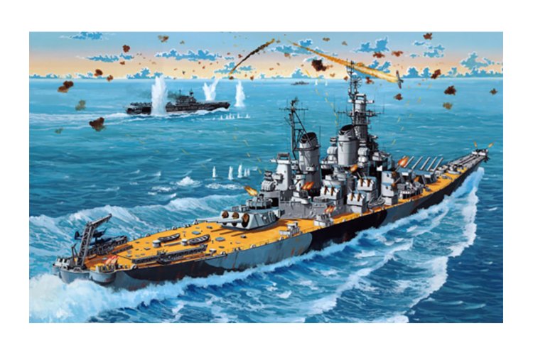 1:1200 Revell 05183 Battleship USS New Jersey - Rev05183 7 - REV05183