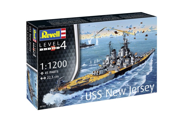 1:1200 Revell 05183 Battleship USS New Jersey - Rev05183 9 - REV05183