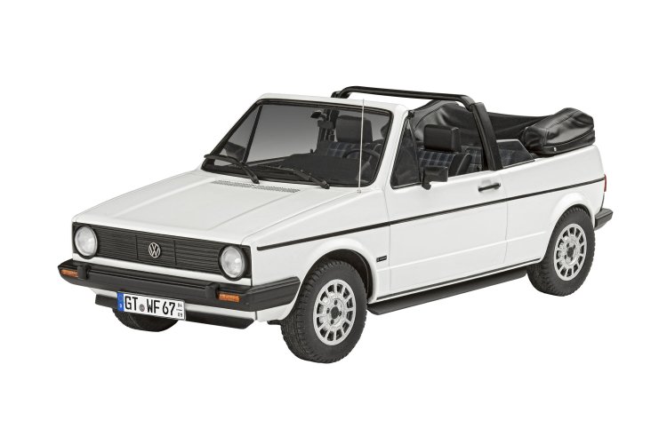 1:24 Revell 05636 Volkswagen VW Golf 1 Cabriolet - 50 Years! - Car - Gift Set - Rev05636 2 - REV05636