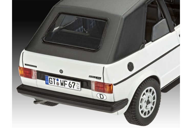 1:24 Revell 05636 Volkswagen VW Golf 1 Cabriolet - 50 Years! - Car - Gift Set - Rev05636 4 - REV05636