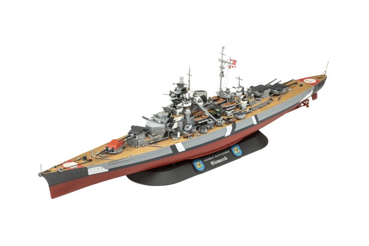 1:700 & 1:1200 Revell 05637 De legendarische Bismarck - 2 Schepen! - Geschenkset - Rev05637 3 - REV05637