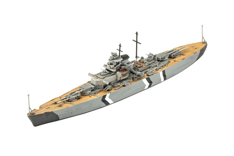 1:700 & 1:1200 Revell 05637 De legendarische Bismarck - 2 Schepen! - Geschenkset - Rev05637 4 - REV05637