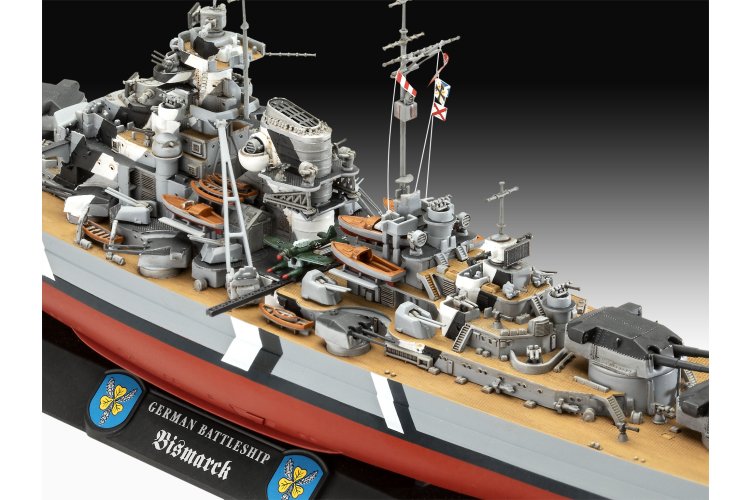 1:700 & 1:1200 Revell 05637 De legendarische Bismarck - 2 Schepen! - Geschenkset - Rev05637 8 - REV05637