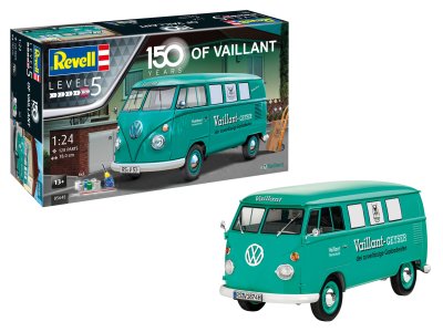 1:24 Revell 05648 150 years of Vaillant - Volkswagen T1 Bus - Gift Set - Rev05648 1 - REV05648