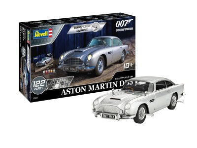 1:24 Revell 05653 James Bond 007 - Aston Martin DB5 - Easy-Click - Geschenkset - Rev05653 geschenkset james bond aston martindb5 easy click 01 - REV05653