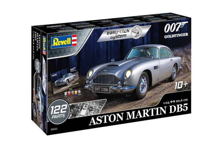 1:24 Revell 05653 James Bond 007 - Aston Martin DB5 - Easy-Click - Geschenkset - Rev05653 geschenkset james bond aston martindb5 easy click 020 - REV05653