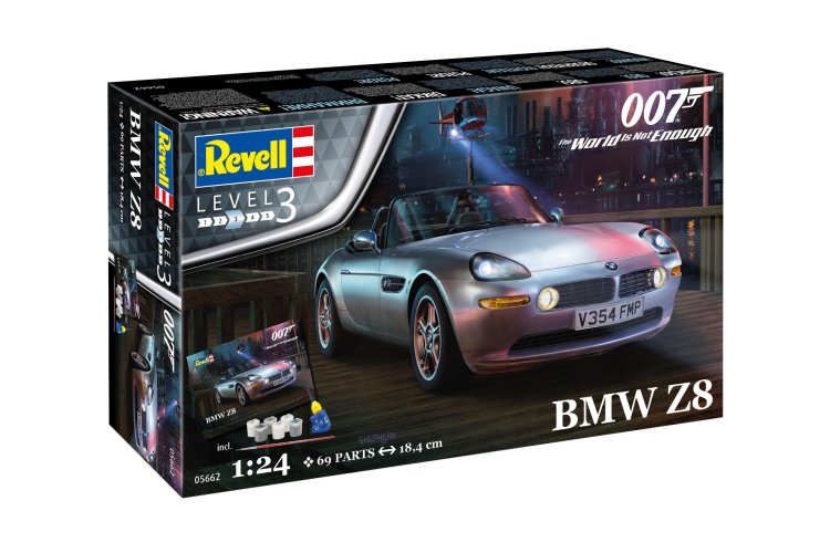 1:24 Revell 05662 James Bond 007 - BMW Z8 - Geschenkset - Rev05662 geschenkset james bond bmw z8 020 - REV05662