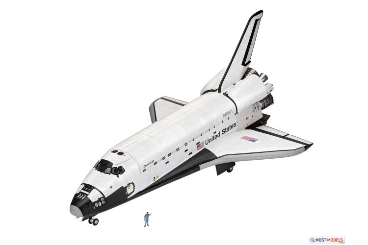 1:72 Revell 05673 Space Shuttle, 40th. Anniversary - Gift Set - Rev05673 geschenkset space shuttle 40th anniversary 02 - REV05673