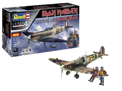 1:32 Revell 05688 Spitfire Mk.II "Aces High" Iron Maiden - Gift Set - Rev05688 - REV05688