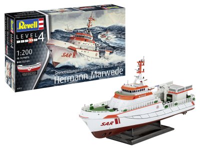 1:200 Revell 05812 Lifeboat Hermann Marwede - DGzRS 46 Meter-class - Rev05812 1 - REV05812