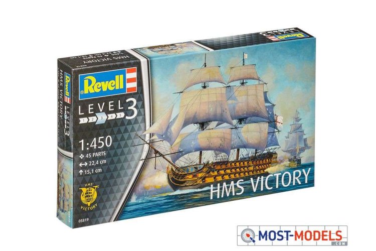 1:450 Revell 05819 HMS Victory Ship - Rev05819 1 - REV05819