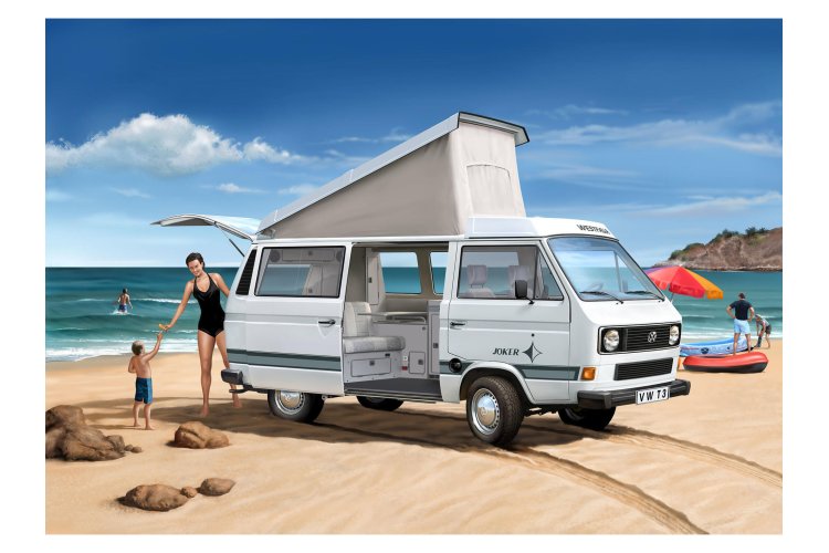 1:25 Revell 07344 Volkswagen VW T3 Camper - Rev07344 7 - REV07344