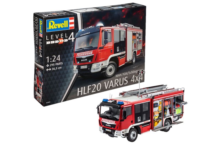 1:24 Revell 07452 Schlingmann HLF 20 VARUS 4x4 Fire Truck - Rev07452kopie 1 - REV07452