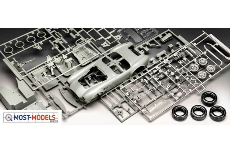 1:25 Revell 67669  62 Shelby Cobra 289 Car - Model Set - Rev07669 sp 62 shelby cobra 289 1 - REV67669