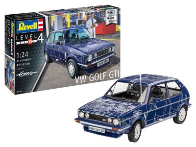 1:24 Revell 07673 Volkswagen VW Golf GTI - Builders Choice! - Rev07673 - REV07673