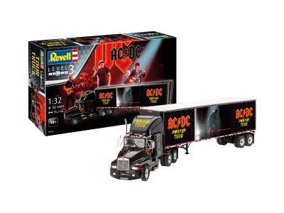 1:32 Revell 07731 AC/DC Tour Truck en Trailer "Power UP" - Rev07731 1 - REV07731