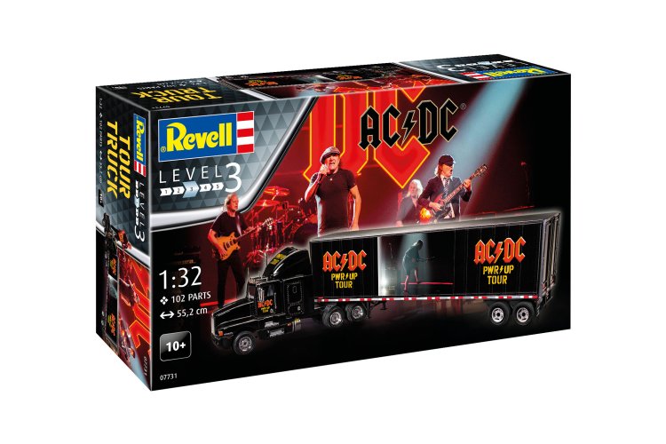 1:32 Revell 07731 AC/DC Tour Truck en Trailer "Power UP" - Rev07731 10 - REV07731