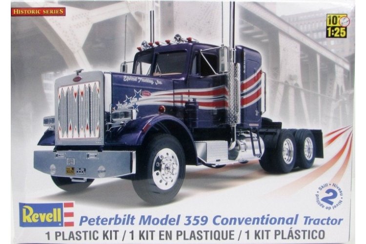 1:25 Revell 11506 Peterbilt 359 Conventional Truck - Rev11506aa 1 - REV11506