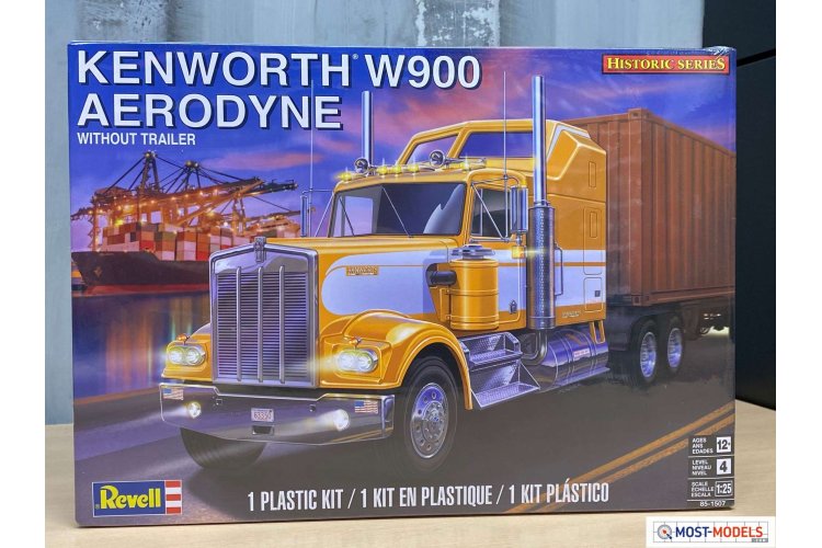 1:25 Revell 11507 Kenworth Truck W900 - Rev11507 - REV11507