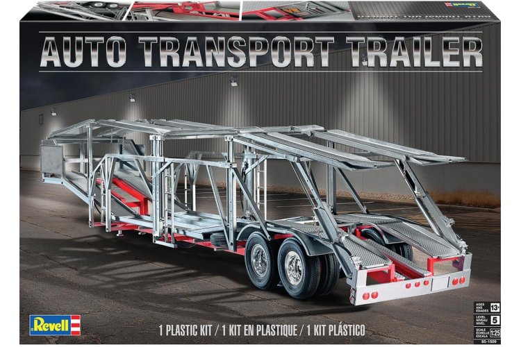 1:25 Revell 11509 Auto Transport Trailer - Rev11509 1 - REV11509