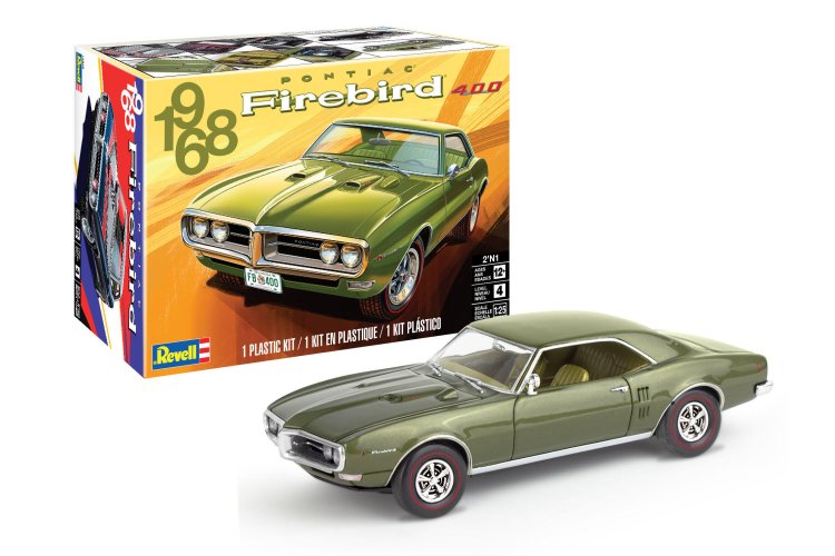 1:25 Revell 14545  1968 Pontiac Firebird 400 - Amerikaanse Auto - Rev14545 1 - REV14545