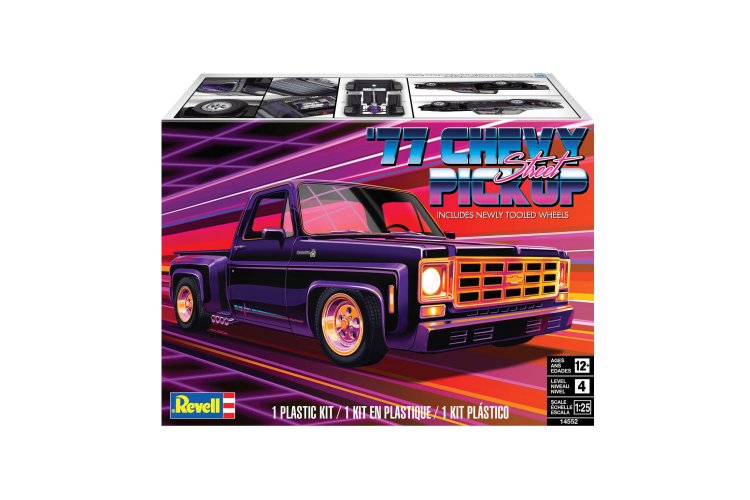 1:25 Revell 14552 Chevy Squarebody Street Truck 1976 - Rev14552 8 - REV14552