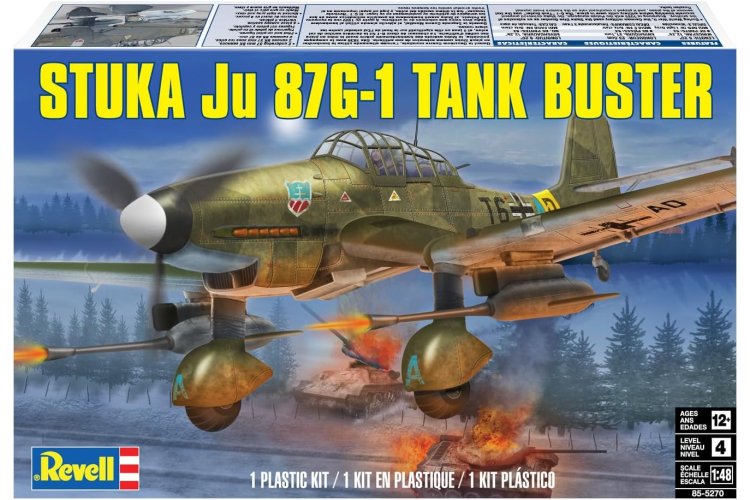 1:48 Revell 15270 Junkers Stuka JU 87G-1 - Rev15270 5 - REV15270