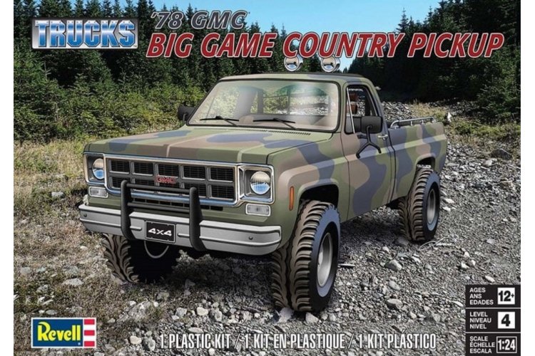 1:24 Revell 17226  1978 GMC Big Game Country Pickup - Rev17226 1 - REV17226