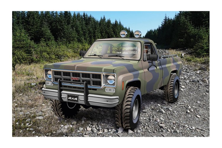 1:24 Revell 17226  1978 GMC Big Game Country Pickup - Rev17226 1978 gmc big game country pickup 02 - REV17226