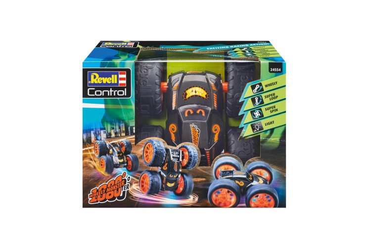 Revell 24554 RC Stunt Car - 1080 Wheely Monster - Rev24554 rc stunt car 1080 wheely monster 021 - REV24554
