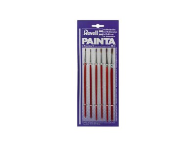 Revell 29621 Painta Standard Brushes (6 pc) - Rev29621 - REV29621-XS