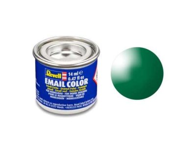 Revell #61 Emerald Green - Gloss - RAL6029 - Enamel - 14ml - Rev32161 1  - REV32161-XS